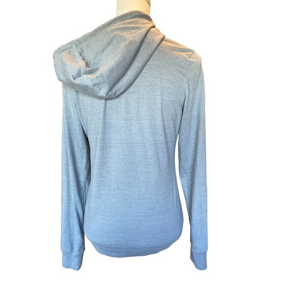The North Face Womens Full Zip Hoodie Size M Blue Lightweight Standard Fit - Picture 6 of 11